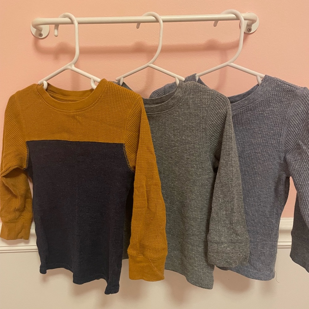 Lot of 3 Cat & Jack Long Sleeves